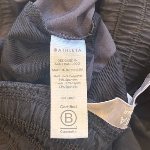 Athleta Camden Printed Joggers Lightweight Stretch w/ Zipper Pockets Womens Sz 4 - Picture 5 of 5